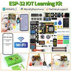 ערכת פיתוח מלאה ללימוד IOT עם ESP32